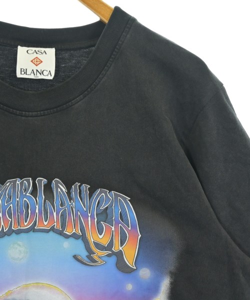 CASABLANCA（カサブランカ）Tシャツ・カットソー 黒 サイズ:XL メンズ/2200690451160