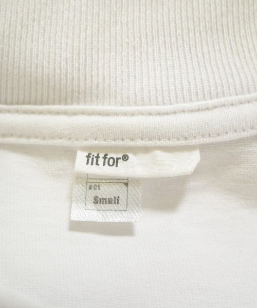 fitfor（フィットフォー）Tシャツ・カットソー 白 サイズ:S レディース/2200718096229