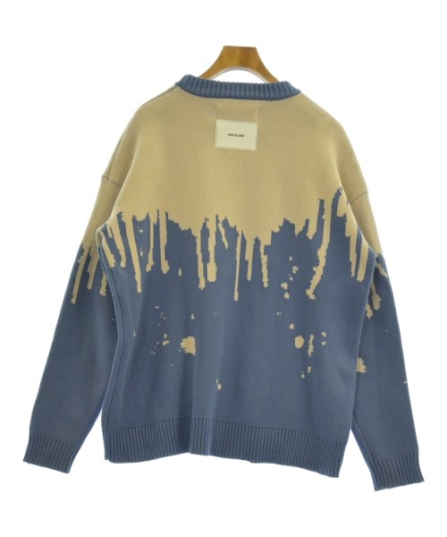 WHITELAND（ホワイトランド）ニット・セーター 青 サイズ:M メンズ/2200626704094