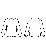 WHITELAND（ホワイトランド）ニット・セーター 青 サイズ:M メンズ/2200626704094