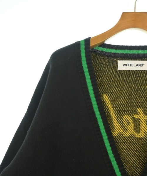 WHITELAND（ホワイトランド）カーディガン 黒 サイズ:F メンズ/2200617650027