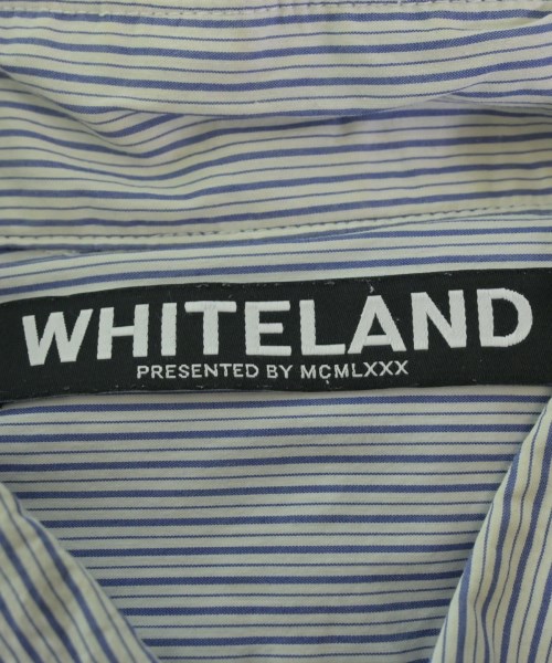WHITELAND（ホワイトランド）カジュアルシャツ 青 サイズ:F メンズ/2200695531317