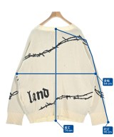 WHITELAND（ホワイトランド）カーディガン 白 サイズ:F メンズ/2200662474029