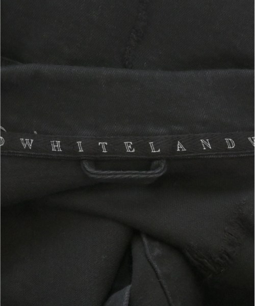 WHITELAND（ホワイトランド）デニムジャケット 黒 サイズ:F メンズ/2200670708031