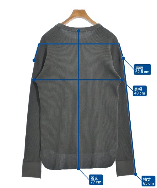 MARGINAL MAN（マージナルマン）Tシャツ・カットソー カーキ サイズ:F メンズ/2200559409066