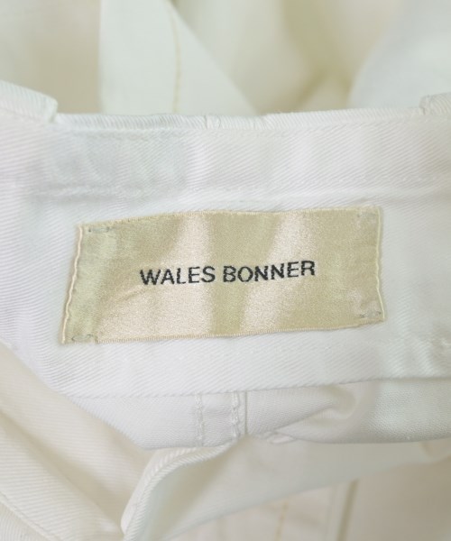 WALES BONNER（ウェールズボナー）チノパン 白 サイズ:44(S位) メンズ/2200637083058
