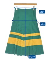 WALES BONNER（ウェールズボナー）ロング・マキシ丈スカート 緑 サイズ:S レディース/2200644602334