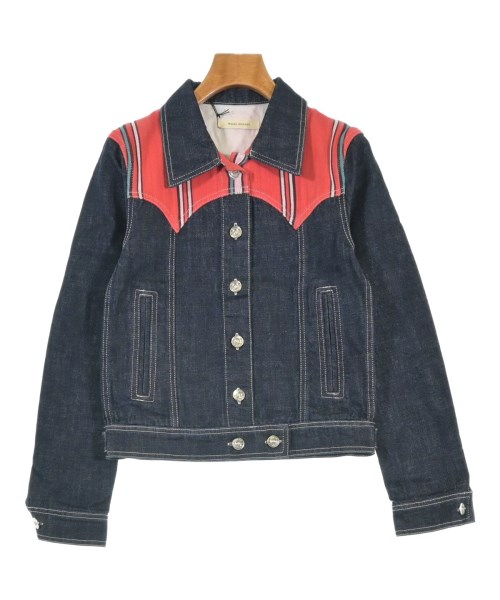 WALES BONNER(ウェールズボナー)デニムジャケット 紺 サイズ:38(S位)/2200644743181