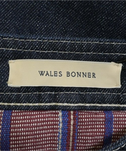 WALES BONNER（ウェールズボナー）ロング・マキシ丈スカート 紺 サイズ:38(XS位) レディース/2200644743198