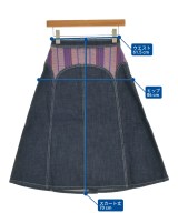 WALES BONNER（ウェールズボナー）ロング・マキシ丈スカート 紺 サイズ:38(XS位) レディース/2200644743198