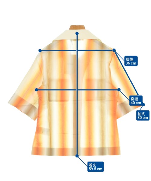 WALES BONNER（ウェールズボナー）ブラウス ベージュ サイズ:38(XS位) レディース/2200644743204