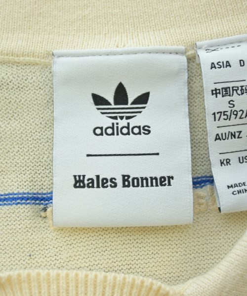 WALES BONNER（ウェールズボナー）ニット・セーター 白 サイズ:S メンズ/2200611637772