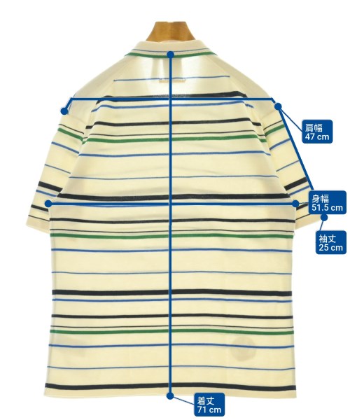 WALES BONNER（ウェールズボナー）ニット・セーター 白 サイズ:S メンズ/2200611637772