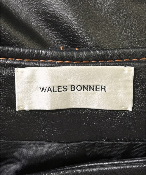 WALES BONNER（ウェールズボナー）ひざ丈スカート 黒 サイズ:40(M位) レディース/2200620662062