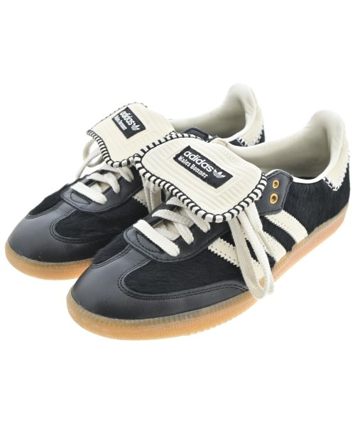 WALES BONNER(ウェールズボナー)スニーカー 黒 サイズ:24.5cm/2200676848045