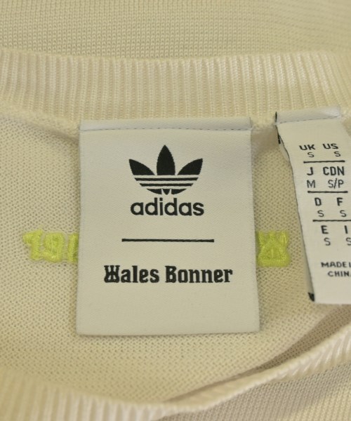 WALES BONNER（ウェールズボナー）ニット・セーター 白 サイズ:M メンズ/2200679973034