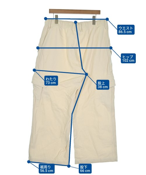 WALES BONNER（ウェールズボナー）カーゴパンツ ベージュ サイズ:XL メンズ/2200679762027