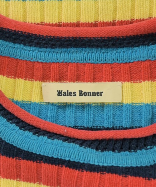 WALES BONNER（ウェールズボナー）ニット・セーター 青 サイズ:3(L位) メンズ/2200702474019