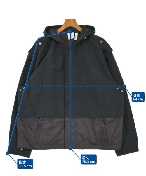 WALES BONNER（ウェールズボナー）ブルゾン 黒 サイズ:4XL メンズ/2200664539030