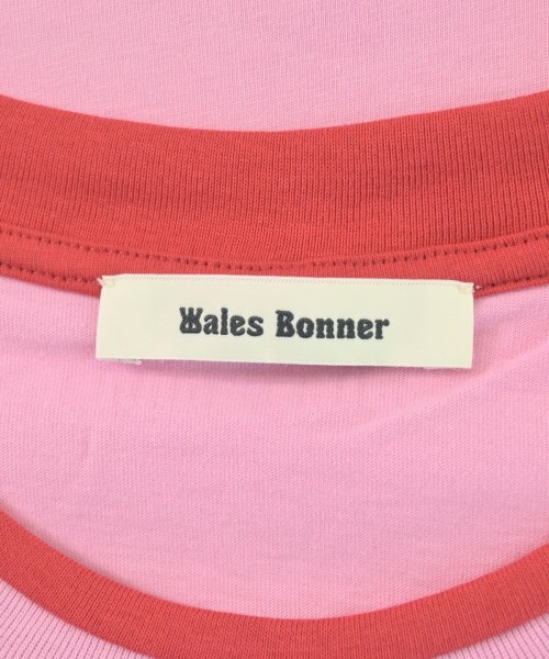WALES BONNER（ウェールズボナー）Tシャツ・カットソー ピンク サイズ:L メンズ/2200724150069