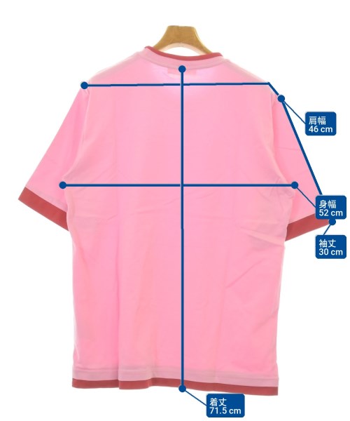 WALES BONNER（ウェールズボナー）Tシャツ・カットソー ピンク サイズ:L メンズ/2200724150069