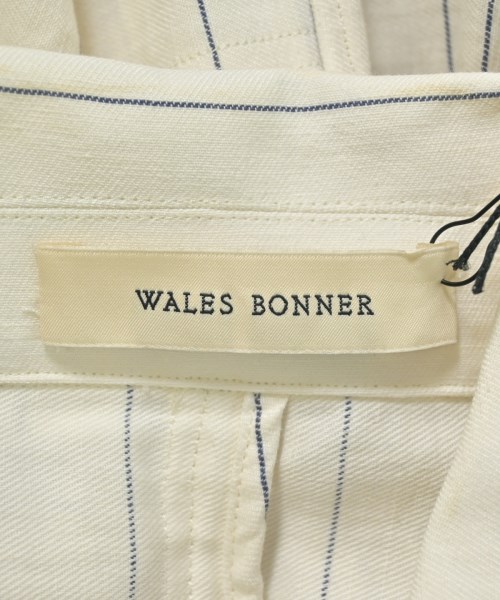 WALES BONNER（ウェールズボナー）ステンカラーコート 白 サイズ:50(XL位) メンズ/2200684998015
