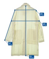 WALES BONNER（ウェールズボナー）ステンカラーコート 白 サイズ:50(XL位) メンズ/2200684998015