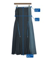 EARIH（アーリ）ロング・マキシ丈スカート 紺 サイズ:38(M位) レディース/2200644577076