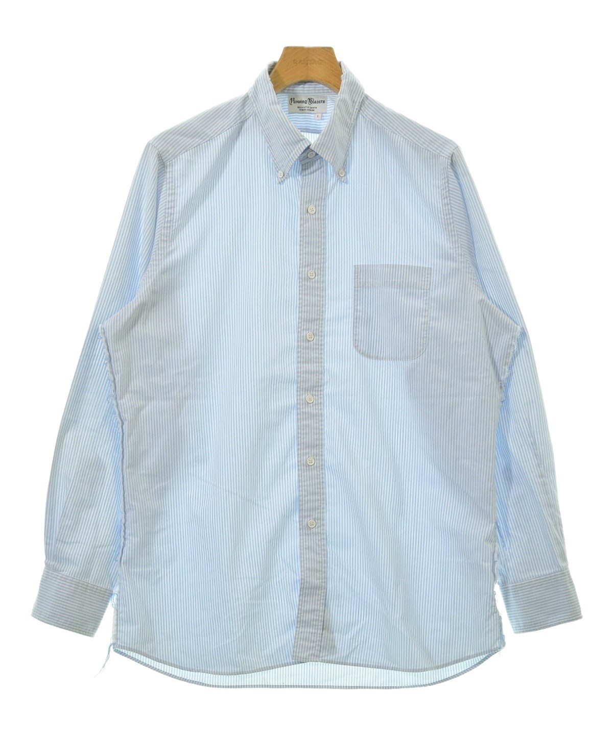 ROWING BLAZERS（ローリングブレザー）カジュアルシャツ 青 サイズ:L