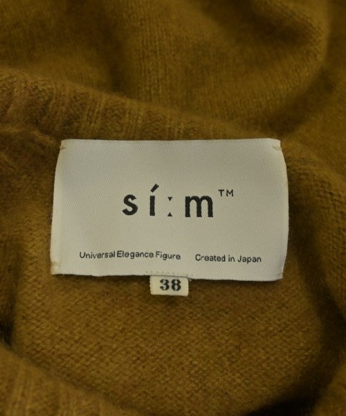 si:m（スィーム）ニット・セーター 茶 サイズ:38(M位) レディース/2200715344033