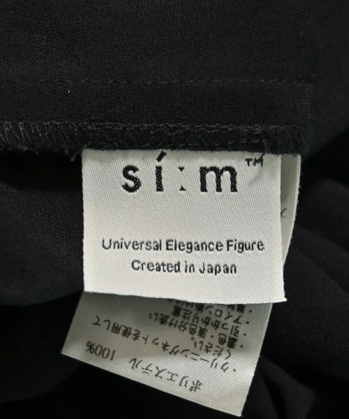 si:m（スィーム）ブラウス 黒 サイズ:38(M位) レディース/2200663380114