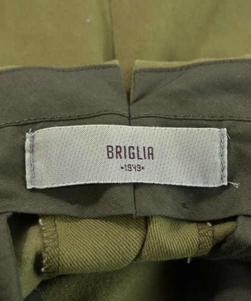 BRIGLIA 1949（ブリリア１９４９）クロップドパンツ カーキ サイズ:46(M位) メンズ/2200620043052