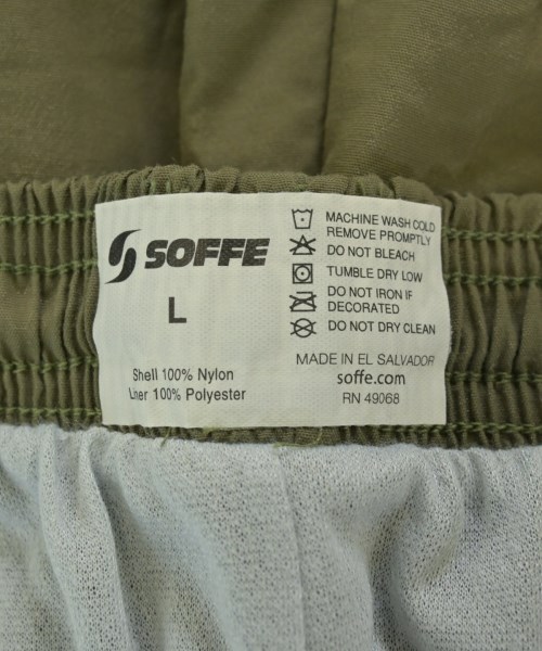 SOFFE（ソフィー）ショートパンツ カーキ サイズ:L メンズ/2200703886156