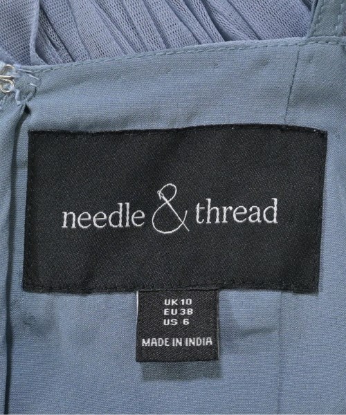 Needle & Thread（ニードル　アンド　スレッド）ワンピース 青 サイズ:38(S位) レディース/2200635555090