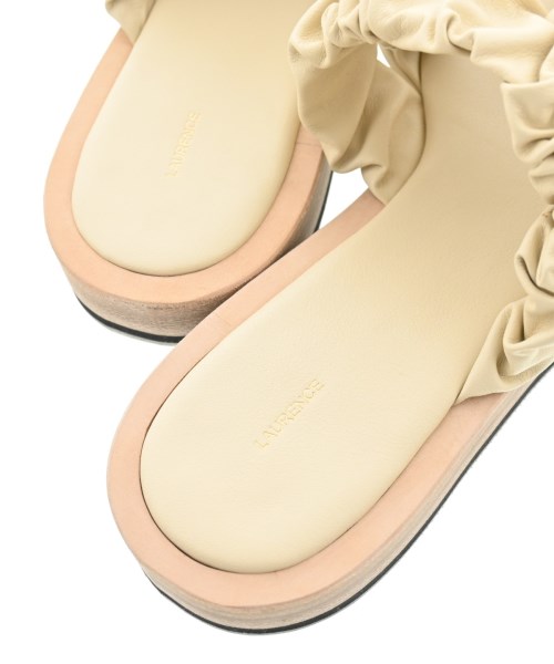 LAURENCE（ロランス）サンダル ベージュ サイズ:EU38(24.5cm位) レディース/2200644569347