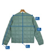 TAION（タイオン）ダウンジャケット/ダウンベスト 緑 サイズ:M レディース/2200633031022