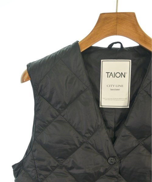 TAION（タイオン）ダウンコート 黒 サイズ:S レディース/2200633144241