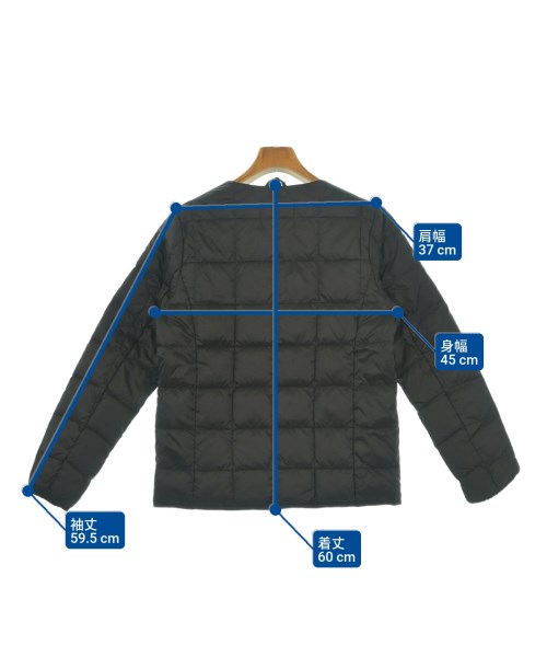 TAION（タイオン）ダウンジャケット/ダウンベスト 黒 サイズ:L レディース/2200638901023