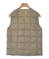 TAION（タイオン）ダウンジャケット/ダウンベスト カーキ サイズ:S レディース/2200626630034