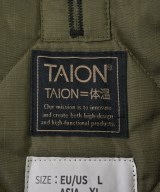 TAION（タイオン）ダウンジャケット/ダウンベスト 黒 サイズ:XL メンズ/2200640551018