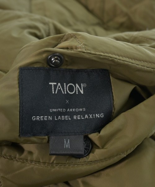 TAION（タイオン）ダウンジャケット/ダウンベスト カーキ サイズ:-(XL位) メンズ/2200612810013