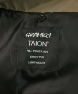 TAION（タイオン）ダウンジャケット/ダウンベスト ベージュ サイズ:S メンズ/2200628012012