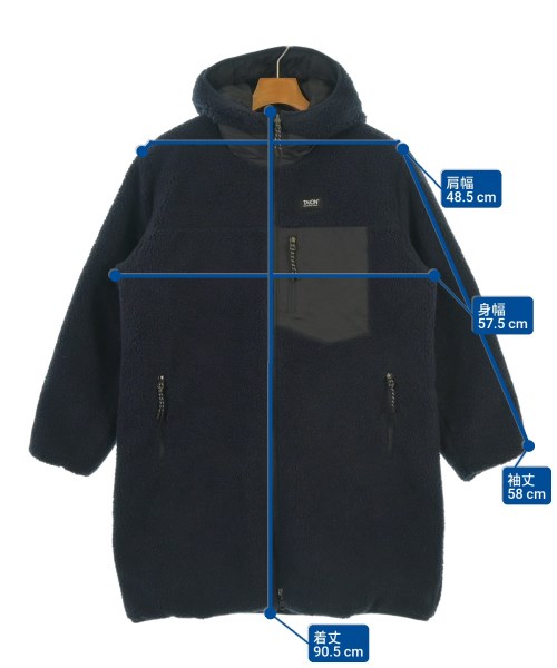 TAION（タイオン）ダウンコート 紺 サイズ:M メンズ/2200619624019