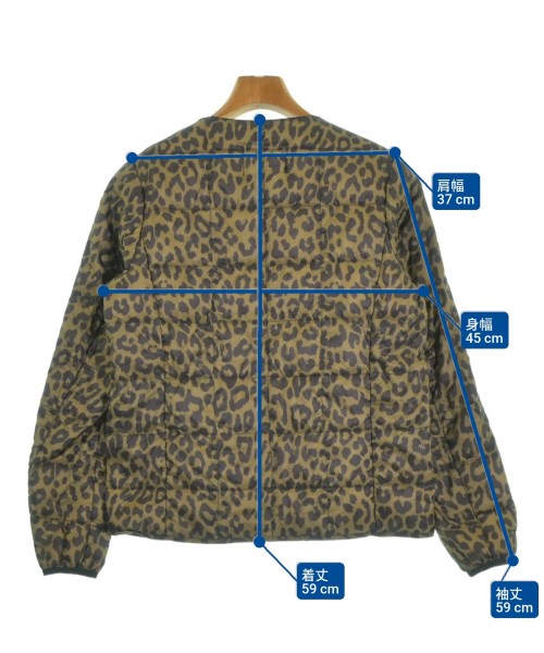 TAION（タイオン）ダウンジャケット/ダウンベスト カーキ サイズ:M レディース/2200633051037