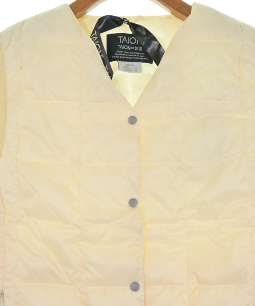 TAION（タイオン）ダウンジャケット/ダウンベスト 白 サイズ:L レディース/2200619625139