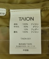 TAION（タイオン）ダウンジャケット/ダウンベスト カーキ サイズ:-(M位) レディース/2200611531018