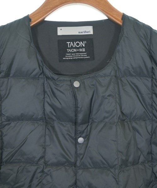 TAION（タイオン）ダウンジャケット/ダウンベスト グレー サイズ:M メンズ/2200609851012