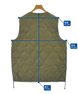 TAION（タイオン）ダウンジャケット/ダウンベスト カーキ サイズ:XL レディース/2200672873027