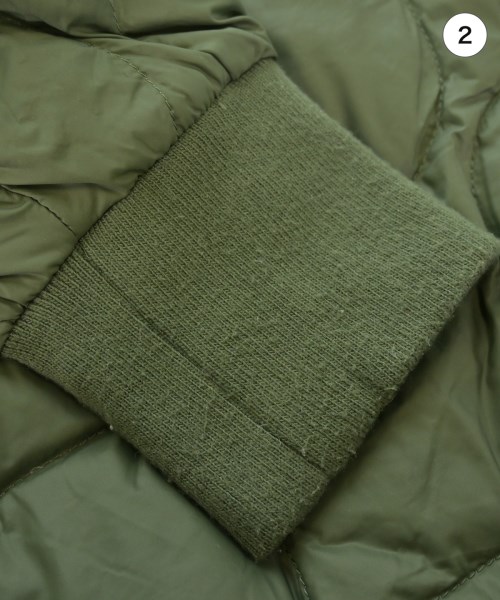 TAION（タイオン）ダウンコート カーキ サイズ:S レディース/2200673309105