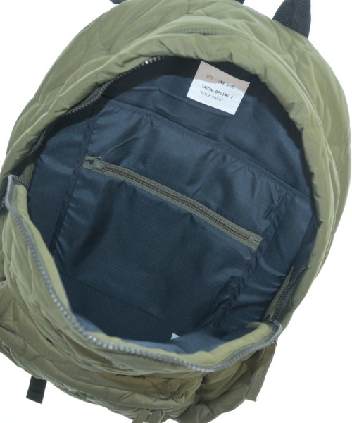 TAION（タイオン）バックパック・リュック カーキ サイズ:- レディース/2200673715036